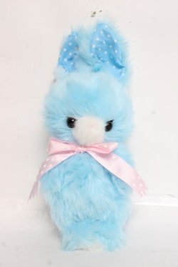 画像1: Angelic Pretty / BUNNY TOYぬいぐるみポーチ  青 Y-26-03-06-046-AP-BG-SZ-ZY