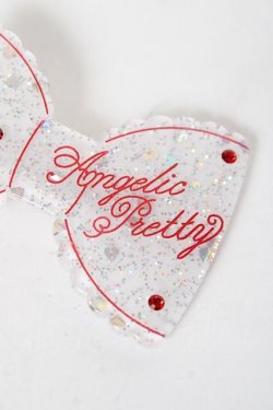 画像3: Angelic Pretty / きらめきリボンクリップ  白 Y-26-03-06-005-AP-AC-SZ-ZY