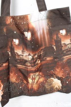 画像2: axes femme NOSTALGIE / 幻想街柄トート  ブラウン Y-26-03-06-049-AX-BG-SZ-ZY