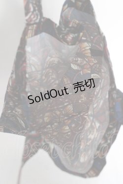 画像3: axes femme NOSTALGIE / ステンドグラス柄トート  黒 Y-26-03-06-050-AX-BG-SZ-ZY