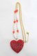 画像3: Angelic Pretty / Deco Heartネックレス  赤 Y-26-03-06-006-AP-AC-SZ-ZY (3)