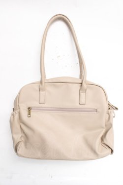 画像2: axes femme / 刺繍入りフリルＡ４トート  ベージュ Y-26-03-06-060-AX-BG-SZ-ZY