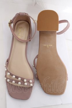 画像5: axes femme / パールストラップサンダル Ｌ ピンク Y-26-03-06-062-AX-SH-SZ-ZY