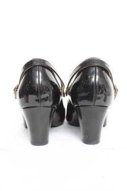 画像3: axes femme / 2WAYプレーンパンプス L 黒 Y-26-03-06-064-AX-SH-SZ-ZY