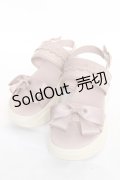 m petit by misako / AMリボンスニーカーサンダル L ピンク Y-26-03-06-065-LO-SH-SZ-ZY