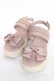 画像1: m petit by misako / AMリボンスニーカーサンダル L ピンク Y-26-03-06-065-LO-SH-SZ-ZY (1)