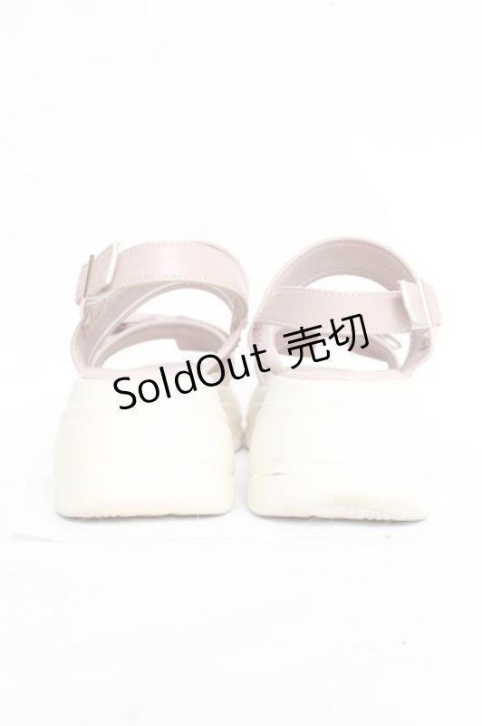 画像3: m petit by misako / AMリボンスニーカーサンダル L ピンク Y-26-03-06-065-LO-SH-SZ-ZY (3)