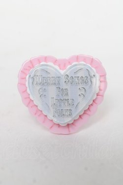 画像2: Angelic Pretty / MELODY TOYSハートリング  ピンク×ラベンダー Y-26-03-06-001-AP-AC-SZ-ZY