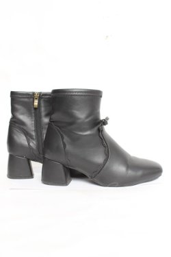 画像4: m petit by misako / ショートブーツ L 中黒 Y-26-03-06-070-LO-SH-SZ-ZY