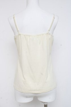 画像2: axes femme / ガーデンキャミ  生成り Y-26-03-06-087-AX-TO-SZ-ZY