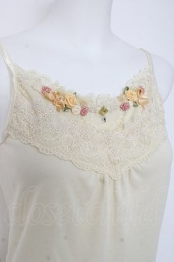 画像3: axes femme / ガーデンキャミ  生成り Y-26-03-06-087-AX-TO-SZ-ZY