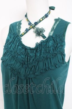 画像3: axes femme / プチローズキャミ  グリーン Y-26-03-06-093-AX-TO-SZ-ZY