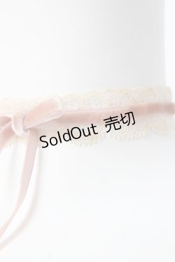 画像2: axes femme / リボンチョーカー  ピンク Y-26-03-06-013-AX-AC-SZ-ZY