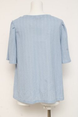 画像2: axes femme / レースアッププルオーバー M サックス Y-26-03-06-104-AX-TO-SZ-ZY