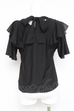 画像2: axes femme / ナポレオン風プルオーバー  黒 Y-26-03-06-106-AX-TO-SZ-ZY