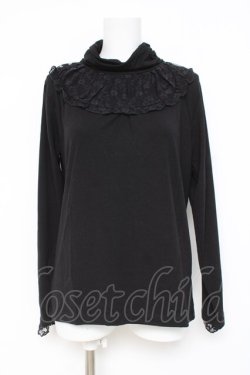 画像1: axes femme / HOTfemmeインナープルオーバー  黒 Y-26-03-06-108-AX-TO-SZ-ZY