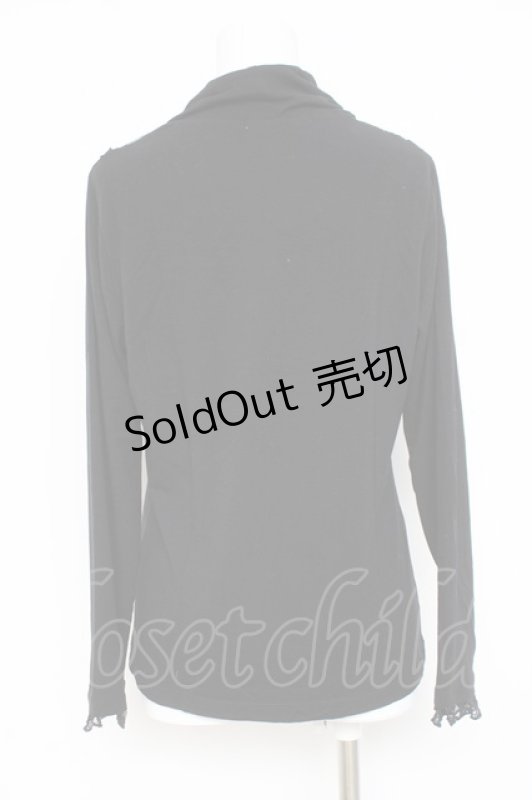 画像2: axes femme / HOTfemmeインナープルオーバー  黒 Y-26-03-06-108-AX-TO-SZ-ZY (2)