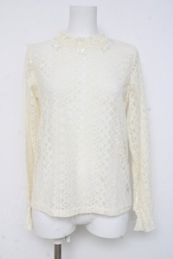 画像1: m petit by misako / レースインナートップス M 生成り Y-26-03-06-114-LO-TO-SZ-ZY