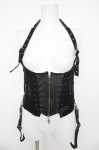 画像1: Ozz Croce / ホルターネックコルセット  黒 Y-26-03-06-136-OO-TO-SZ-ZY (1)