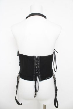 画像2: Ozz Croce / ホルターネックコルセット  黒 Y-26-03-06-136-OO-TO-SZ-ZY
