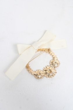 画像2: m petit by misako / AMフラワーリーフブローチ  ゴールド Y-26-03-06-017-LO-AC-SZ-ZY