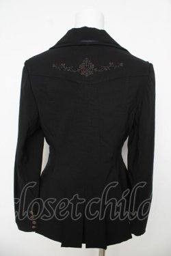 画像2: Rozen Kavalier / モチーフレース刺繍ジャケット  黒 Y-26-03-06-143-OO-JA-SZ-ZY