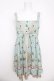 画像1: axes femme / ブーケ柄2WAYワンピース  ミント Y-26-03-06-145-AX-OP-SZ-ZY (1)