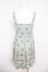 画像2: axes femme / ブーケ柄2WAYワンピース  ミント Y-26-03-06-145-AX-OP-SZ-ZY (2)