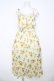 画像1: axes femme / ひまわり柄キャミワンピース  イエロー Y-26-03-06-146-AX-OP-SZ-ZY (1)