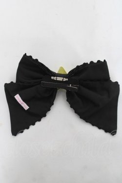 画像2: Angelic Pretty / Charming Starリボンブローチ  黒 Y-26-03-06-019-AP-ZA-SZ-ZY