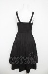 画像2: axes femme POETIQUE / スカラップ刺繍キャミワンピース M 黒 Y-26-03-06-157-AX-OP-SZ-ZI (2)