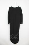 画像2: axes femme / チャイナ釦ゆったりロングワンピース M 黒 Y-26-03-06-162-AX-OP-SZ-ZY (2)