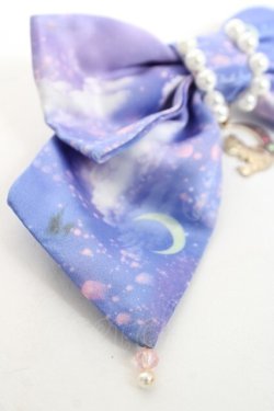 画像2: Angelic Pretty / Dreamy Lunaリボンバレッタ  ラベンダー Y-26-03-06-020-AP-AC-SZ-ZY