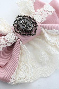 画像3: ALICE and the PIRATES / ロージアエンプレスリボンバレッタ  ピンク/ホワイト Y-26-03-06-021-PA-AC-SZ-ZY