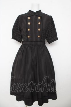 画像1: axes femme kawaii / ナポレオンワンピース  黒 Y-26-03-06-184-AX-OP-SZ-ZY