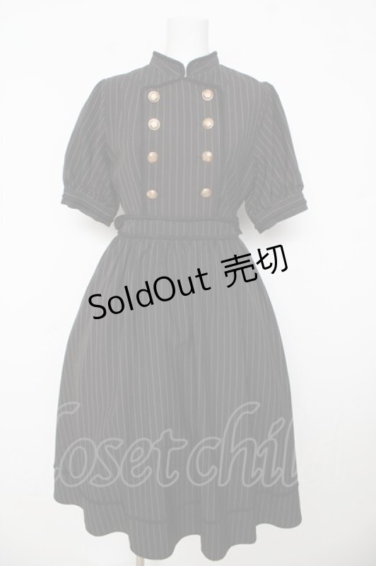 画像1: axes femme kawaii / ナポレオンワンピース  黒 Y-26-03-06-184-AX-OP-SZ-ZY (1)