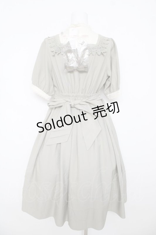 画像2: axes femme kawaii / エレガントドールワンピース M グリーン Y-26-03-06-186-AX-OP-SZ-ZY (2)