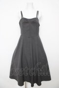 an another angelus / ドレープタックフレアーキャミワンピース F グレー Y-26-03-06-188-CA-OP-SZ-ZY
