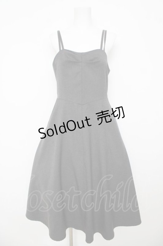 画像1: an another angelus / ドレープタックフレアーキャミワンピース F グレー Y-26-03-06-188-CA-OP-SZ-ZY (1)