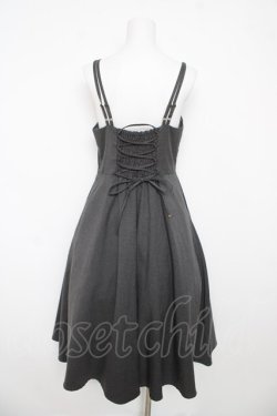 画像2: an another angelus / ドレープタックフレアーキャミワンピース F グレー Y-26-03-06-188-CA-OP-SZ-ZY