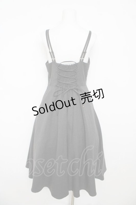 画像2: an another angelus / ドレープタックフレアーキャミワンピース F グレー Y-26-03-06-188-CA-OP-SZ-ZY (2)