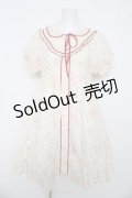 d.alice / フラワーベアワンピース  オフ Y-26-03-06-192-LO-OP-SZ-ZY