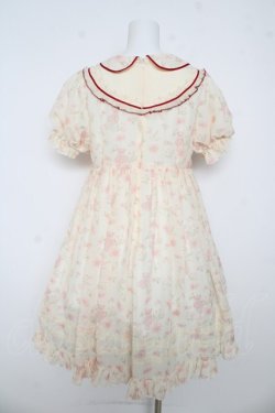 画像2: d.alice / フラワーベアワンピース  オフ Y-26-03-06-192-LO-OP-SZ-ZY