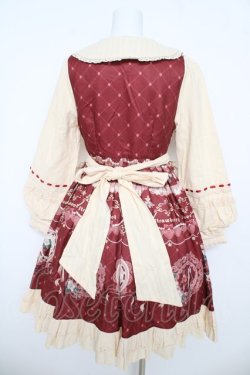 画像2: 熊逗  / いちごワンピースセット S 赤 Y-26-03-06-193-LO-OP-SZ-ZY