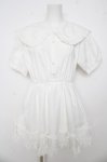 画像1: merry jenny / リボンフレアミニワンピース F ホワイト Y-26-03-06-194-LO-OP-SZ-ZS (1)