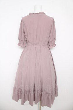 画像2: m petit by misako / AMレースアップワンピース  ピンク Y-26-03-06-197-LO-OP-SZ-ZY