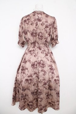 画像2: m petit by misako / トワルドジュイワンピース  ピンク Y-26-03-06-199-LO-OP-SZ-ZY