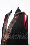画像3: Ozz oneste / 番傘刺繍着物袖フードカーディガン  黒 Y-26-03-06-216-OO-TO-SZ-ZY (3)
