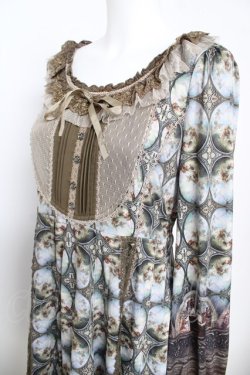 画像3: Ozz oneste / 天使柄ワンピース  カーキ Y-26-03-06-219-OO-OP-SZ-ZY