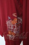 画像3: Ozz oneste / 彼彼岸刀刺繍パーカー  赤 Y-26-03-06-227-OO-TO-SZ-ZY (3)